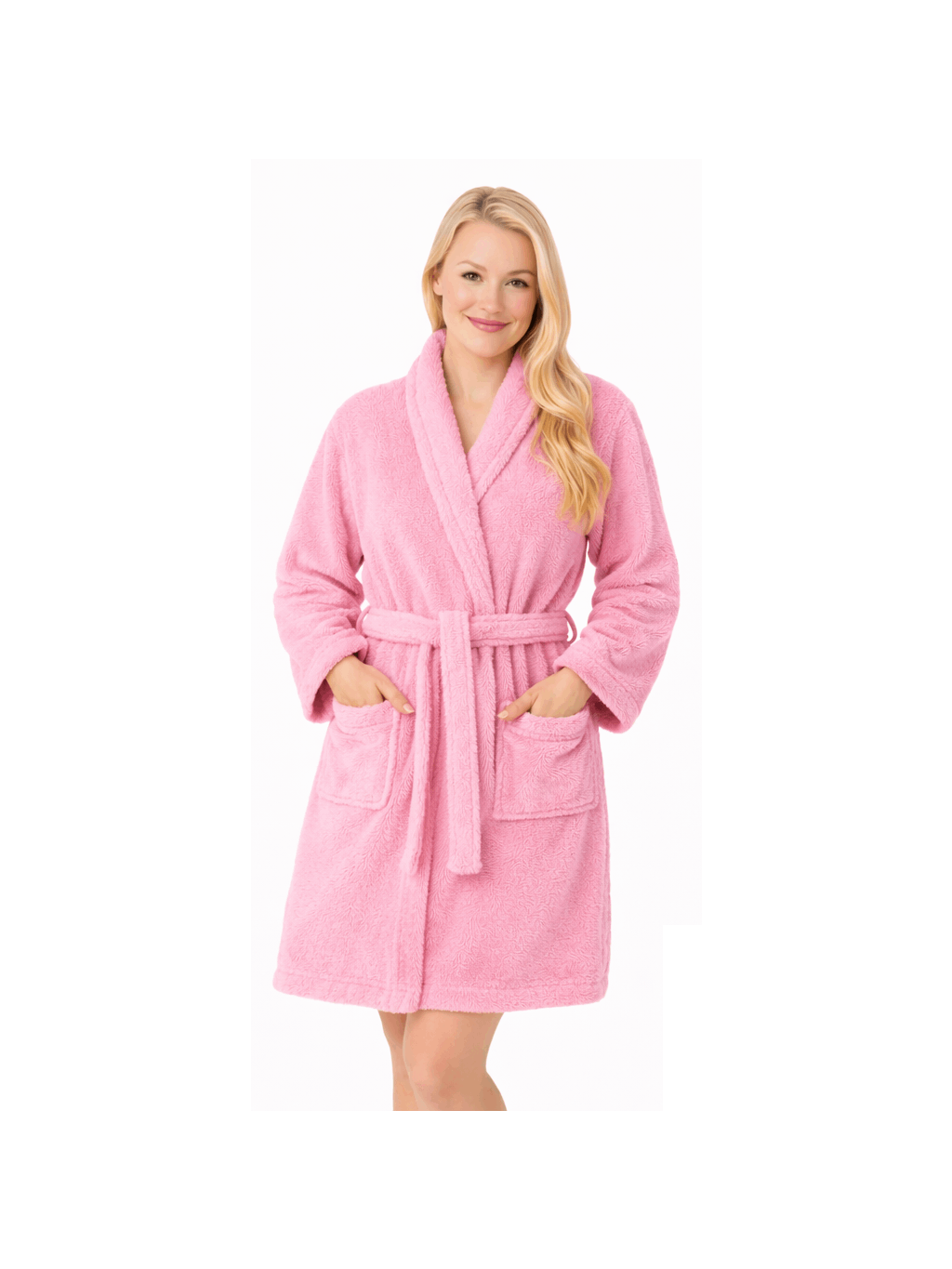 Women's long bathrobe