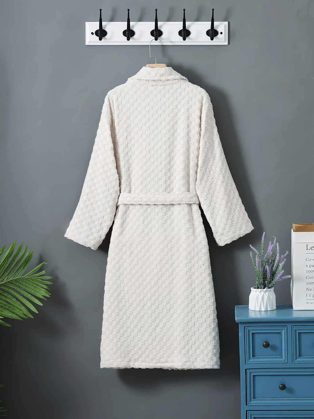 Women's fleece bathrobe his and hers