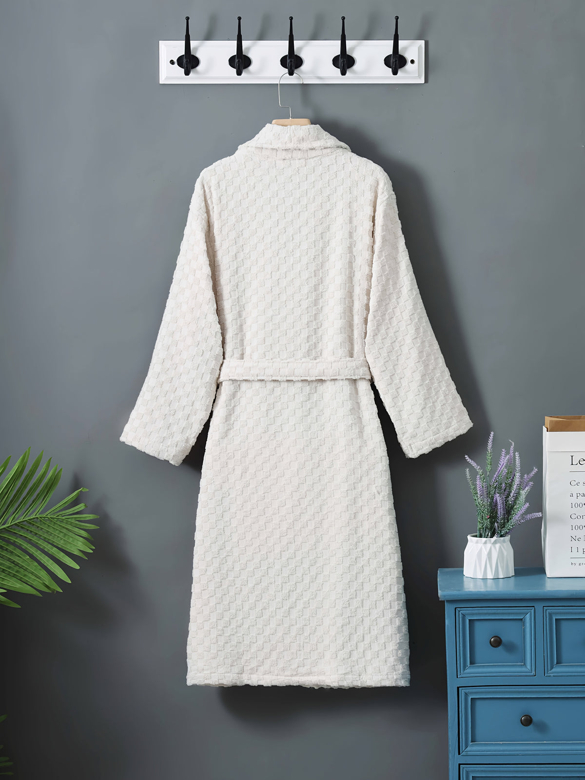 Women's fleece bathrobe his and hers