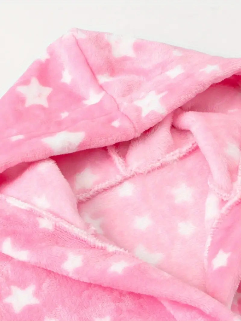 Peignoir de Bain Enfant en Polaire Chaud — photo 7