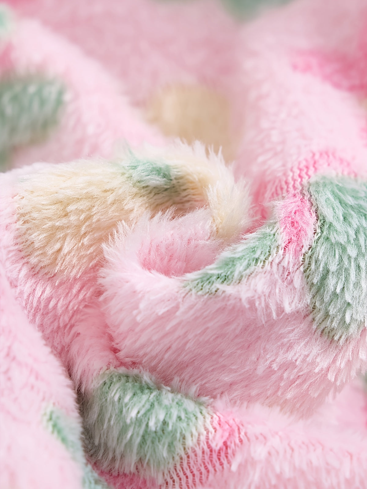 Baby pink hooded towelling bathrobe