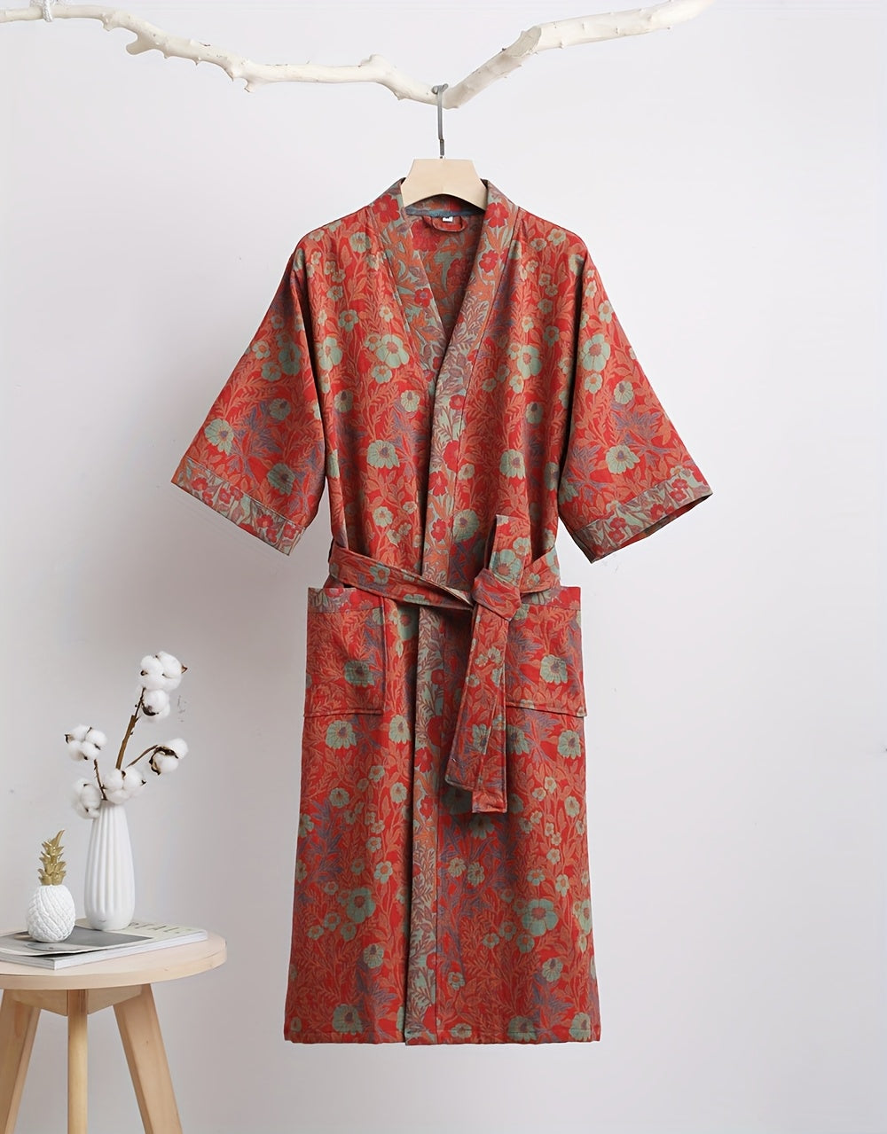 Unisex bathrobe spa style