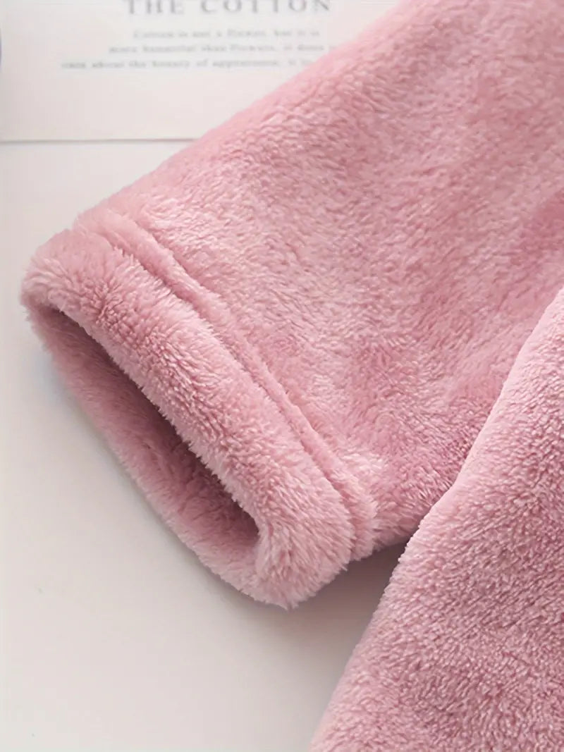 Peignoir de Bain Enfant Fille avec Motif D'ours — photo 4