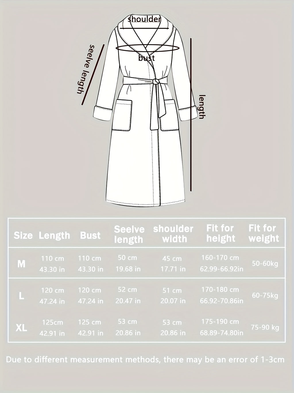 Women's green long waffle dressing gown