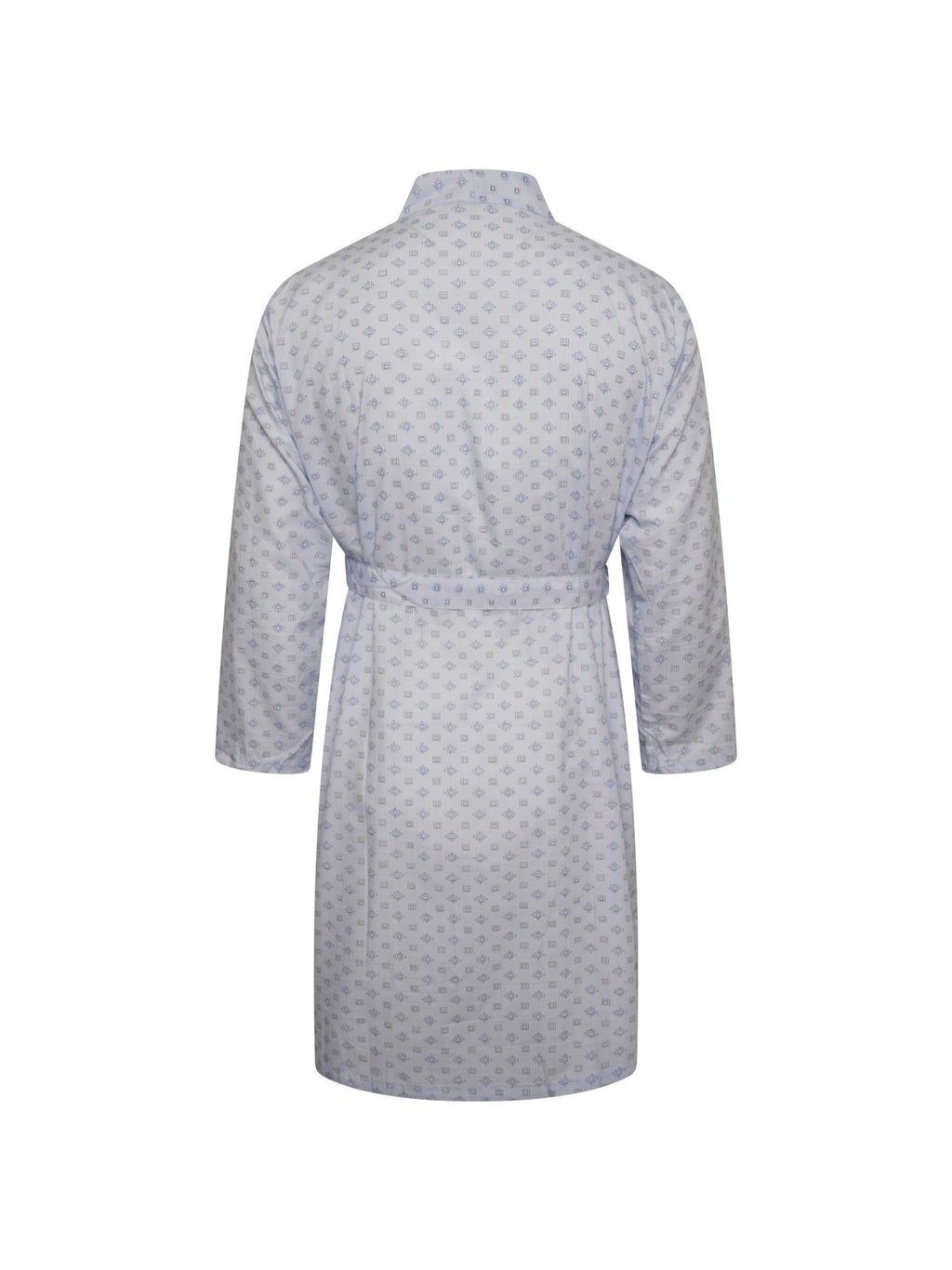 Men's long cotton bathrobe