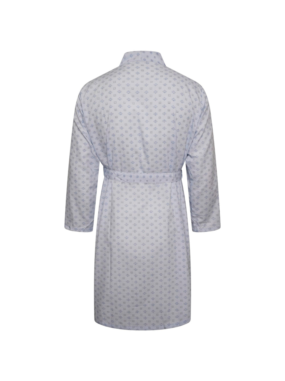 Men's long cotton bathrobe