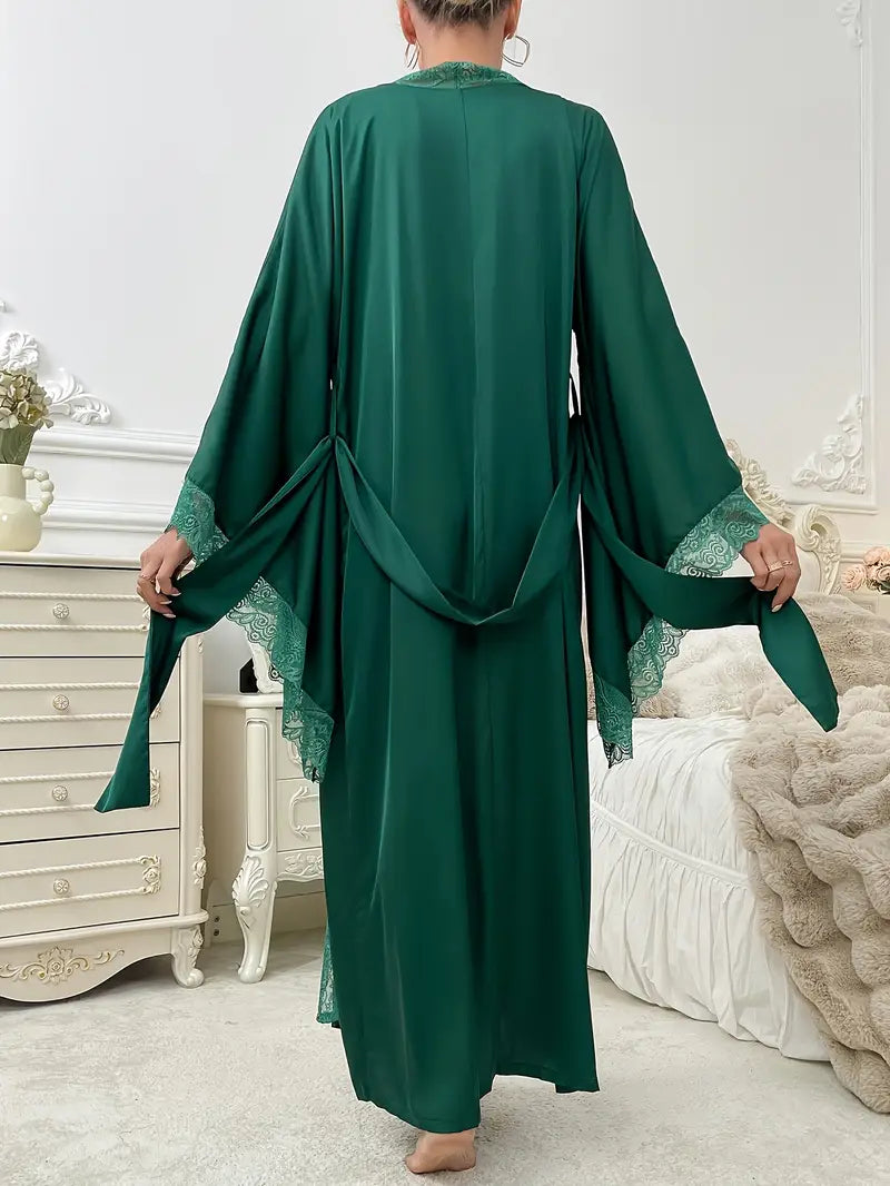 Kimono Femme Élégance Satinée — photo 9