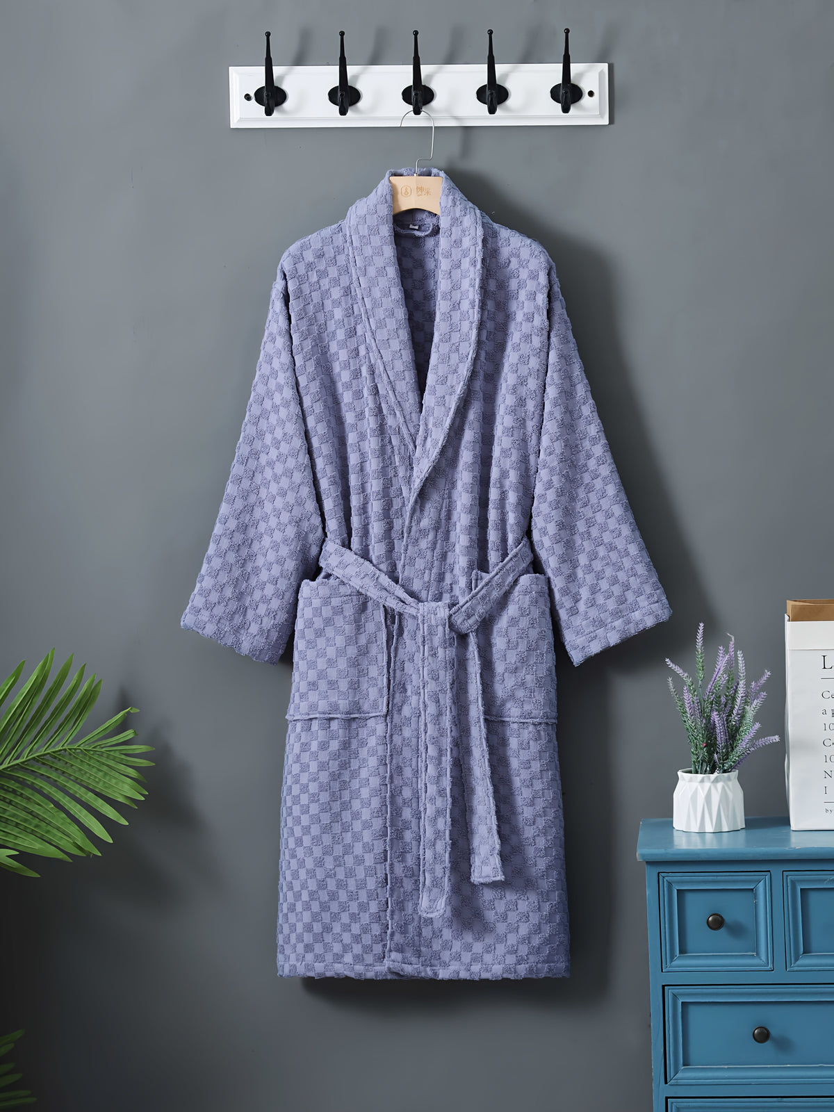 Women's fleece bathrobe his and hers