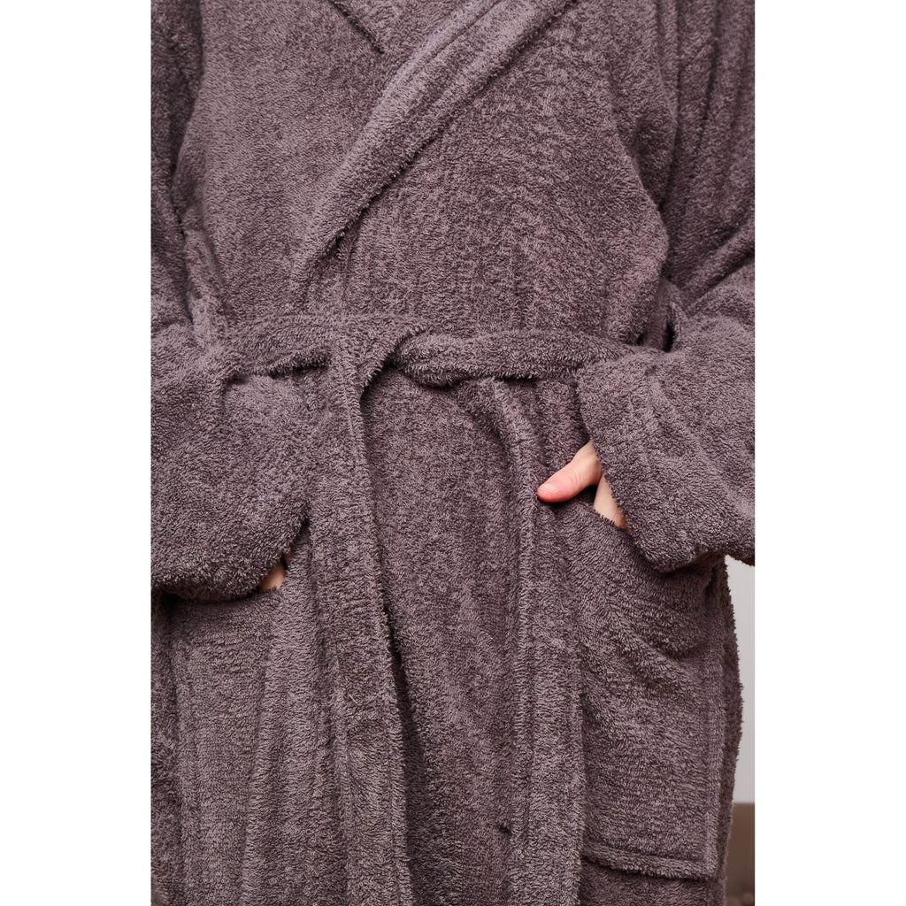 Unisex terry towelling bathrobe, luxury