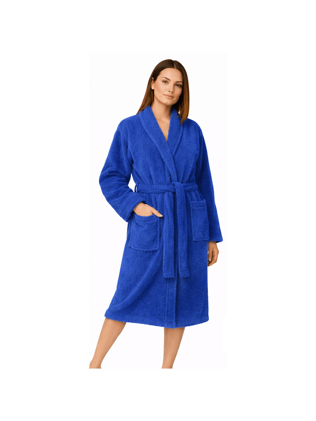 Women's long bathrobe