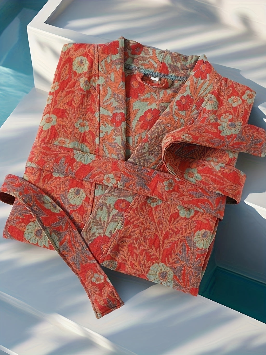 Unisex bathrobe spa style