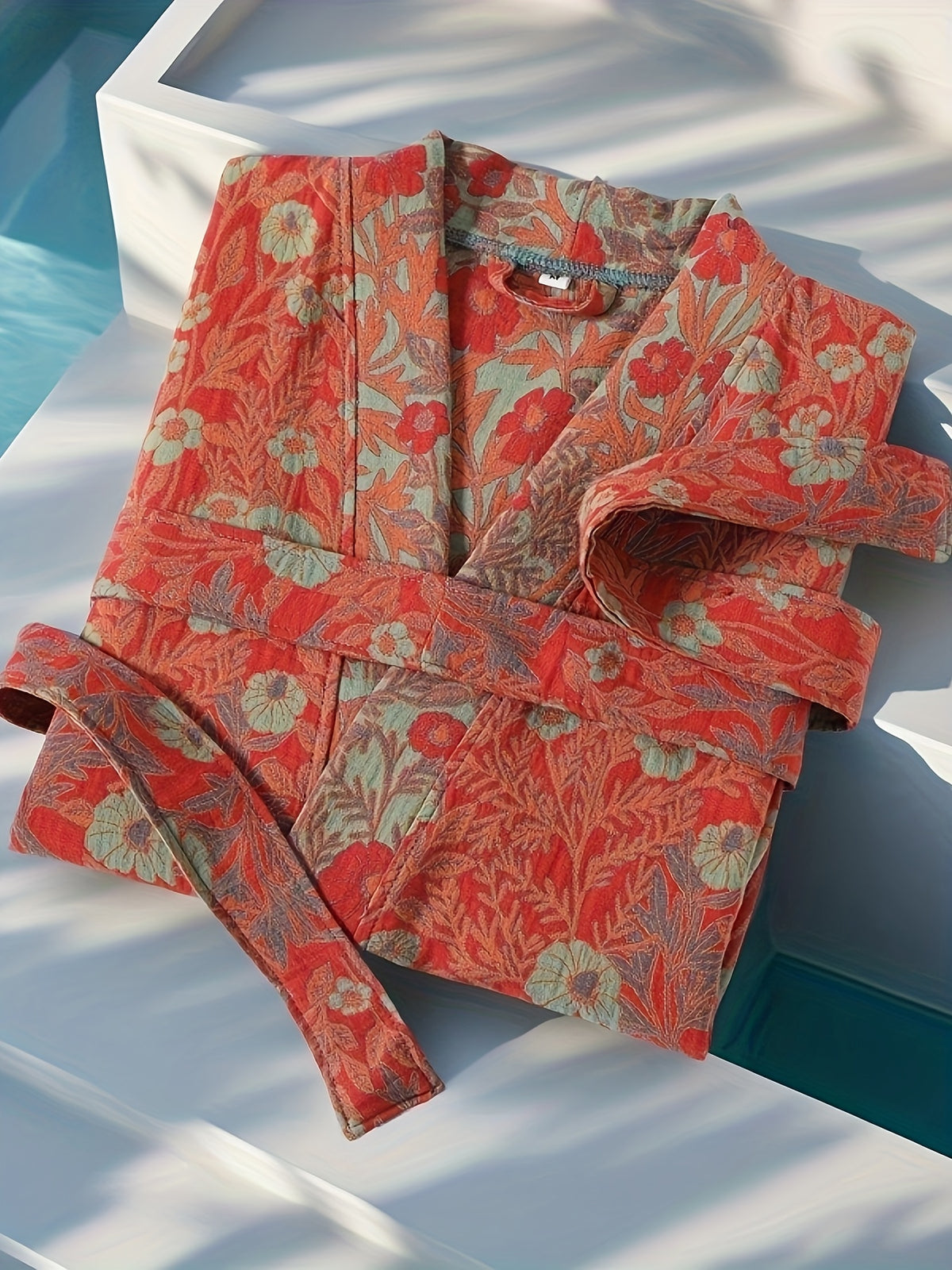 Unisex bathrobe spa style