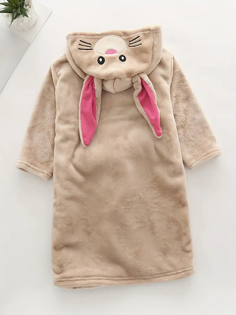 Peignoir de Bain Enfant Polaire Lapin — photo 2
