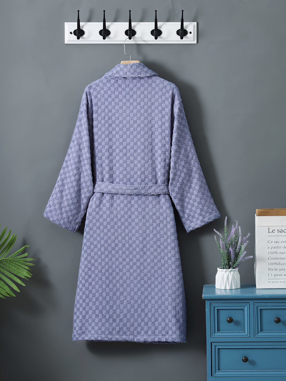 Women's fleece bathrobe his and hers
