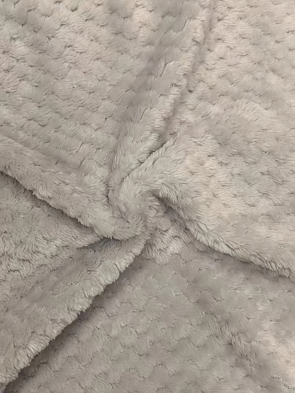 Men's textured fleece bathrobe