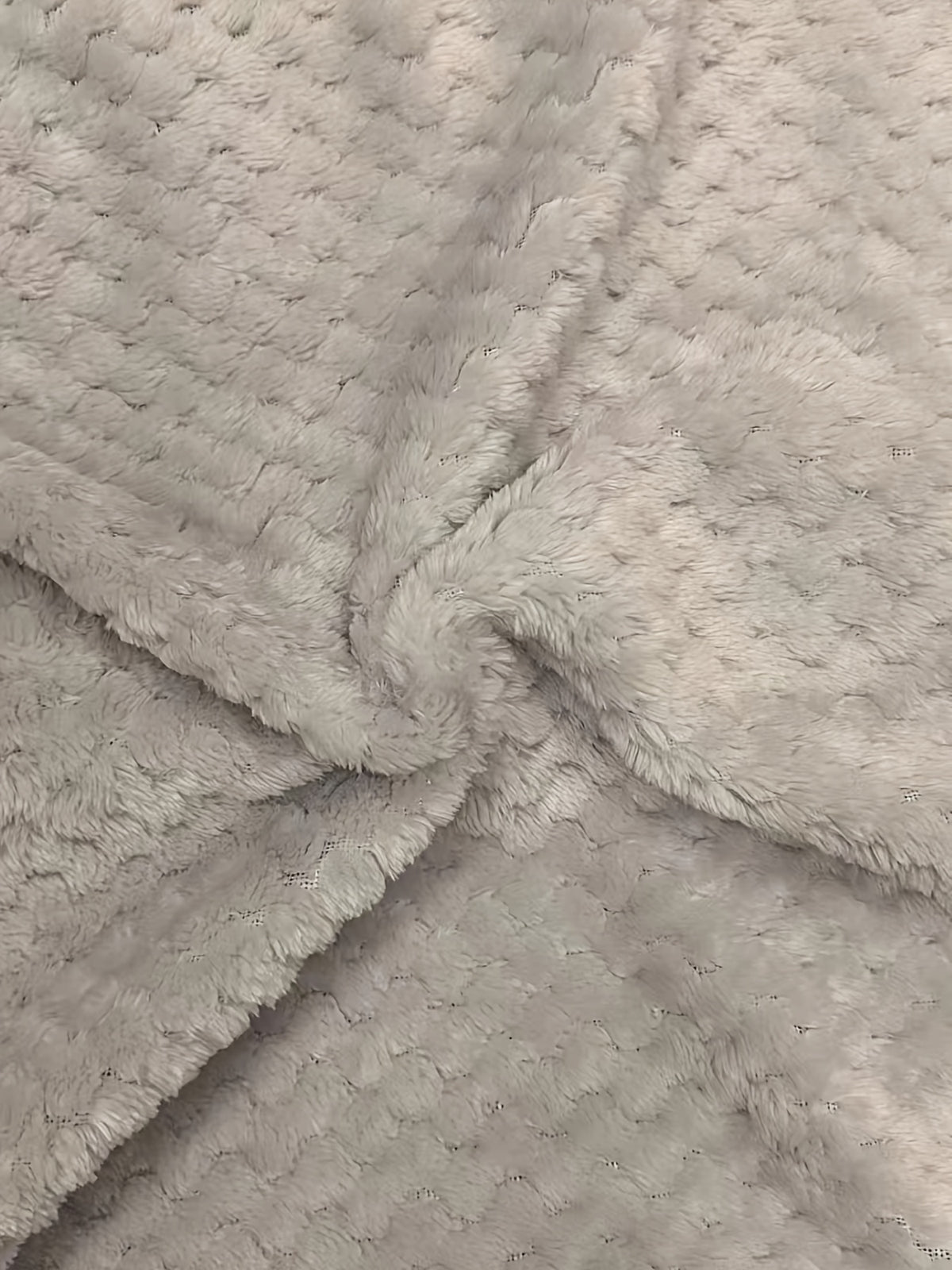 Men's textured fleece bathrobe