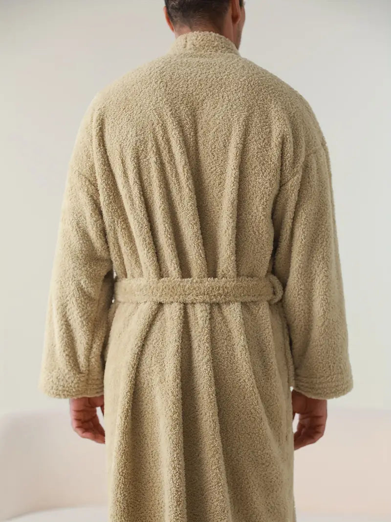 Peignoir de Bain Polaire Chaud — photo 2