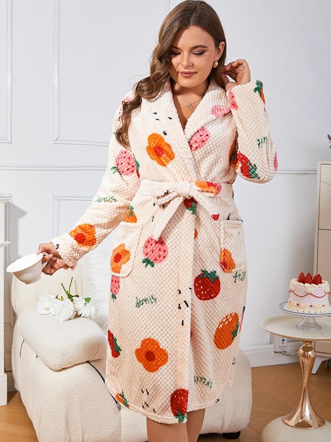 Peignoir Polaire Grande Taille