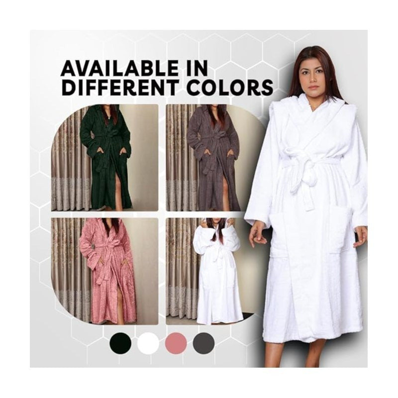 Unisex terry towelling bathrobe, luxury