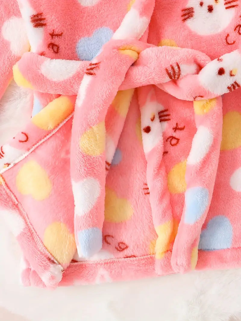 Peignoir de Bain Enfant Fille Chaud — photo 4