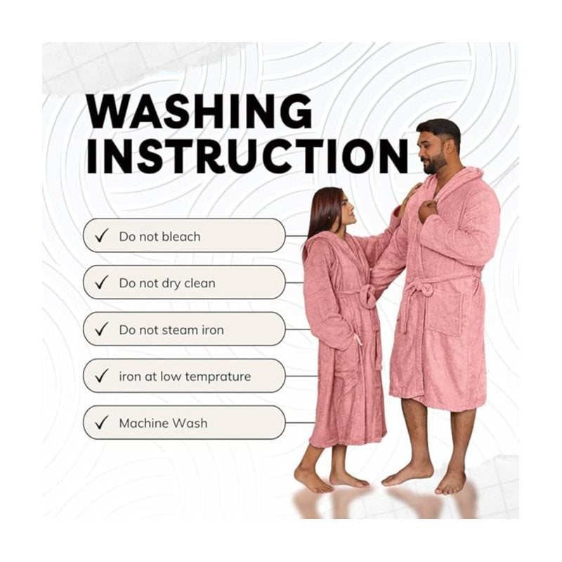Unisex terry towelling bathrobe, luxury