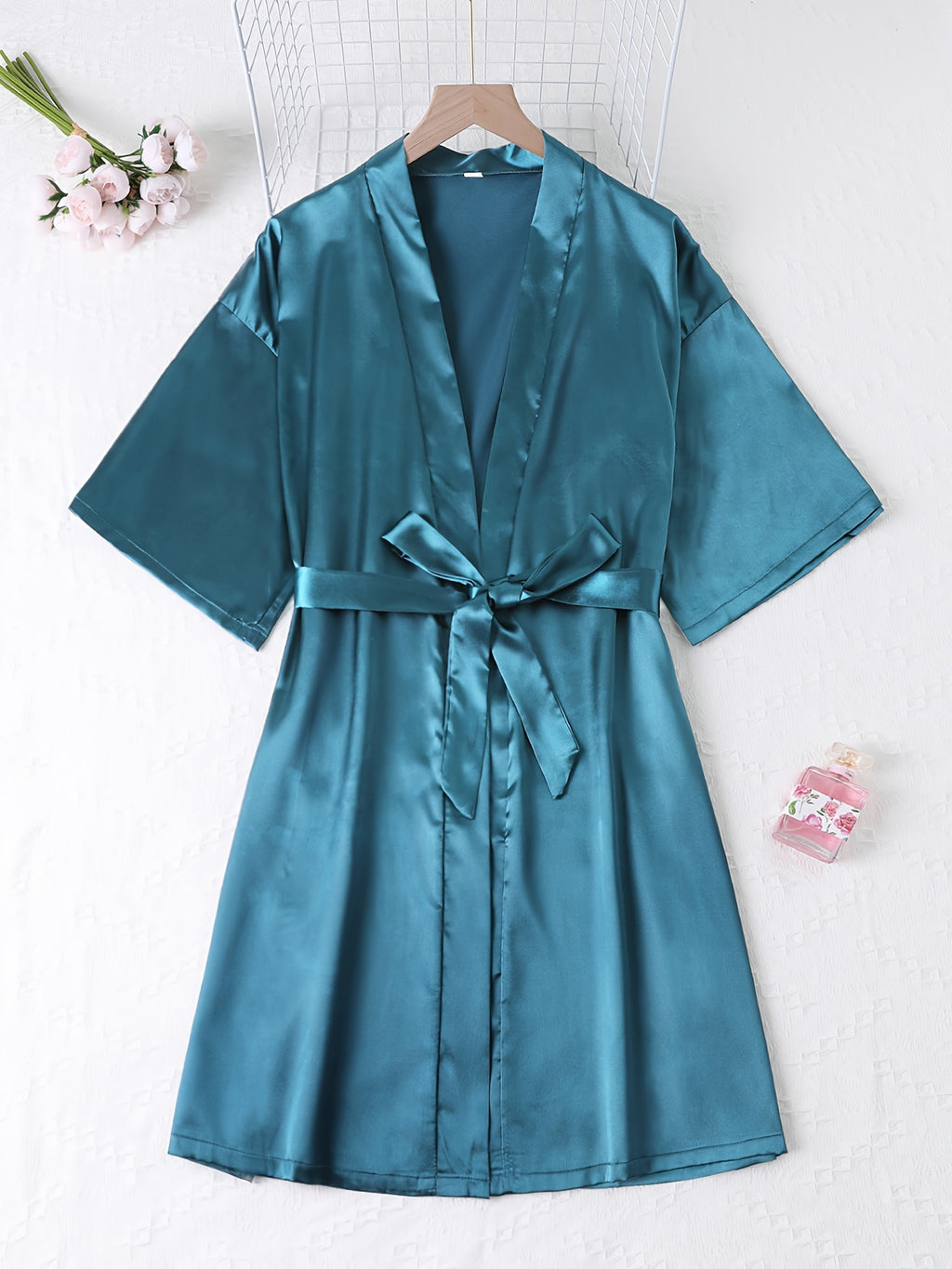 Women's short dressing gown