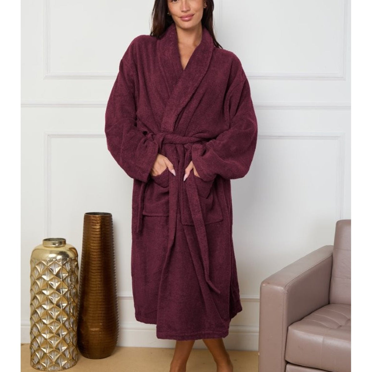 Burgundy / UK Small-Large