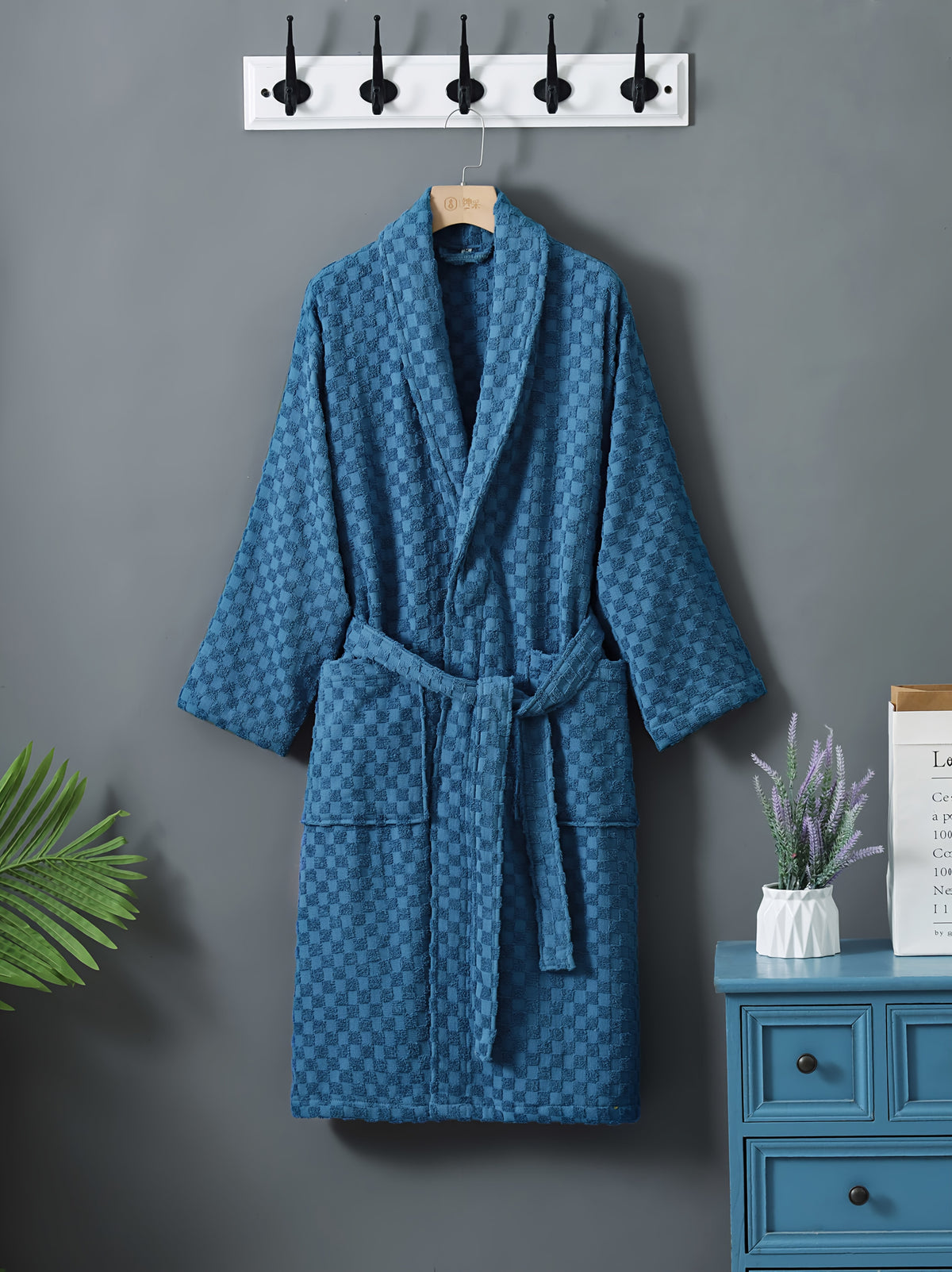 Women's fleece bathrobe his and hers