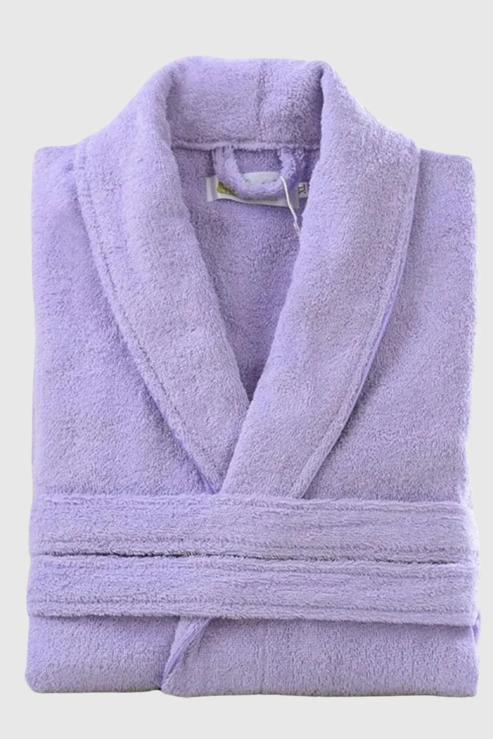Women's short towelling bathrobe, ultra-absorbent