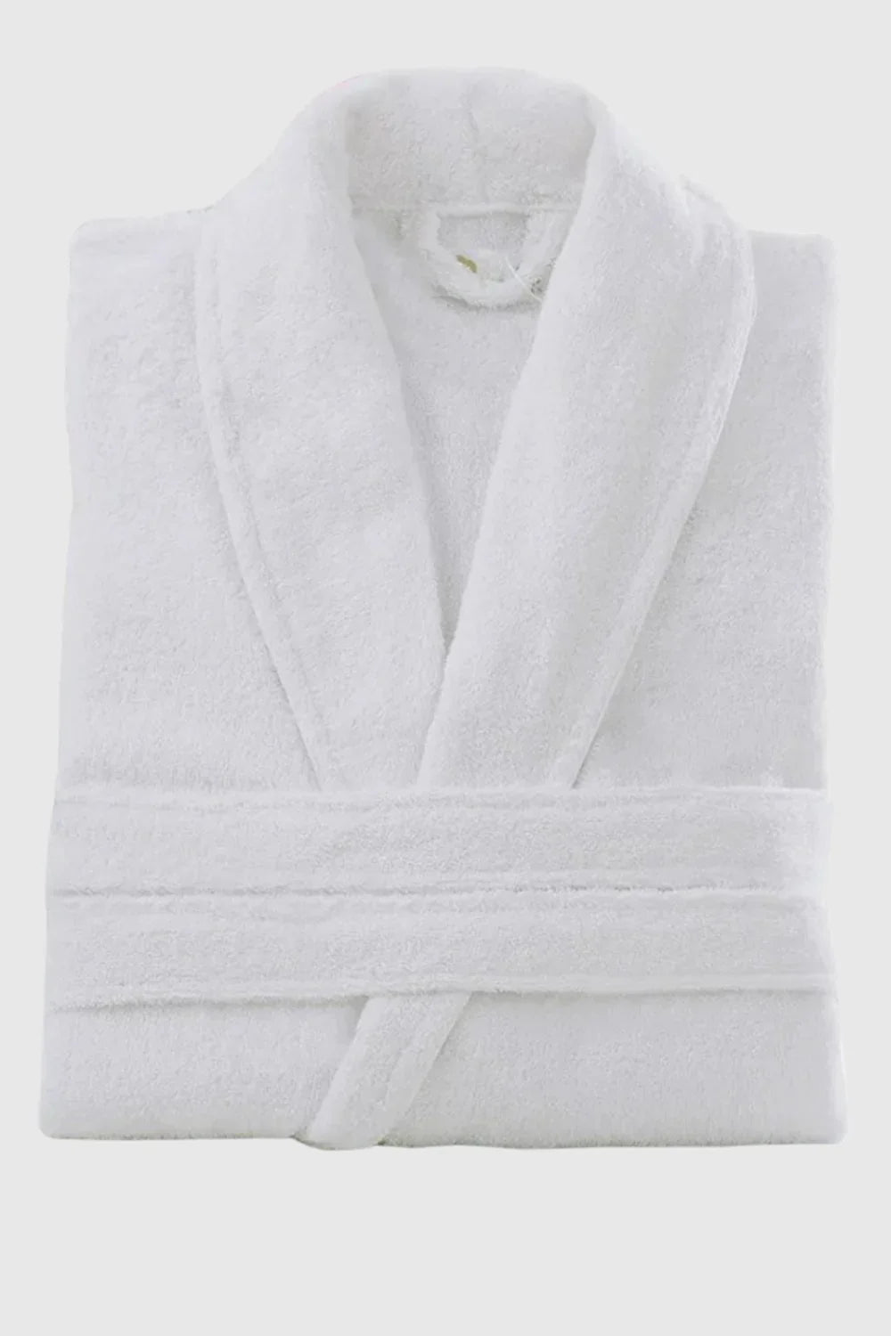 Women's short towelling bathrobe, ultra-absorbent