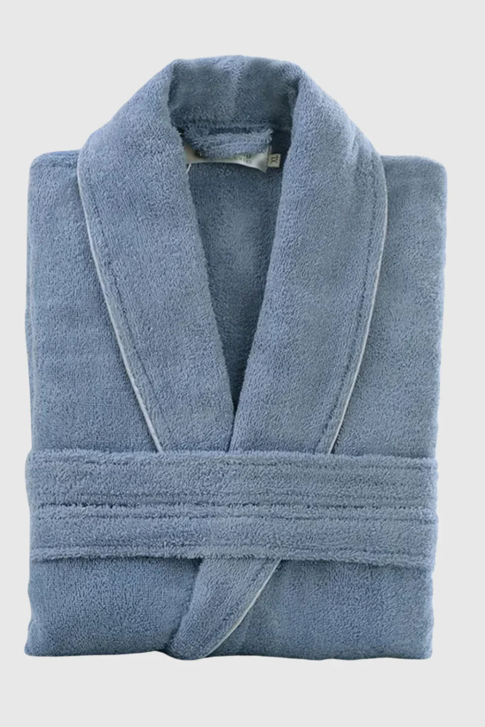 Women's short towelling bathrobe, ultra-absorbent