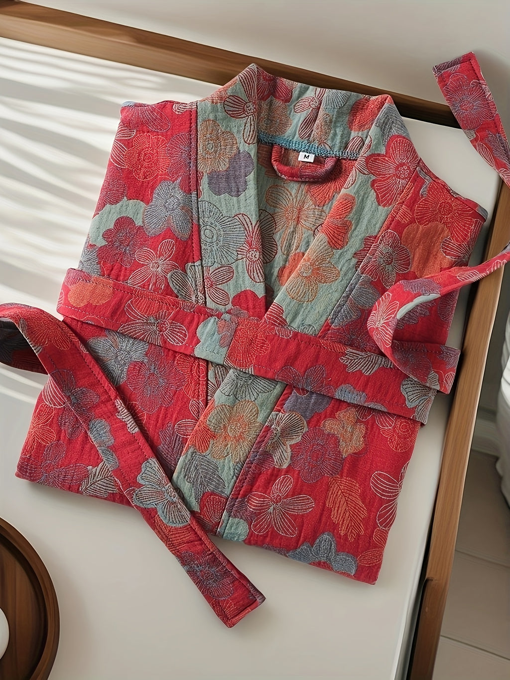 Unisex bathrobe spa style