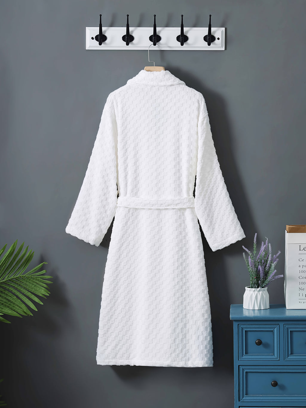 Women's fleece bathrobe his and hers