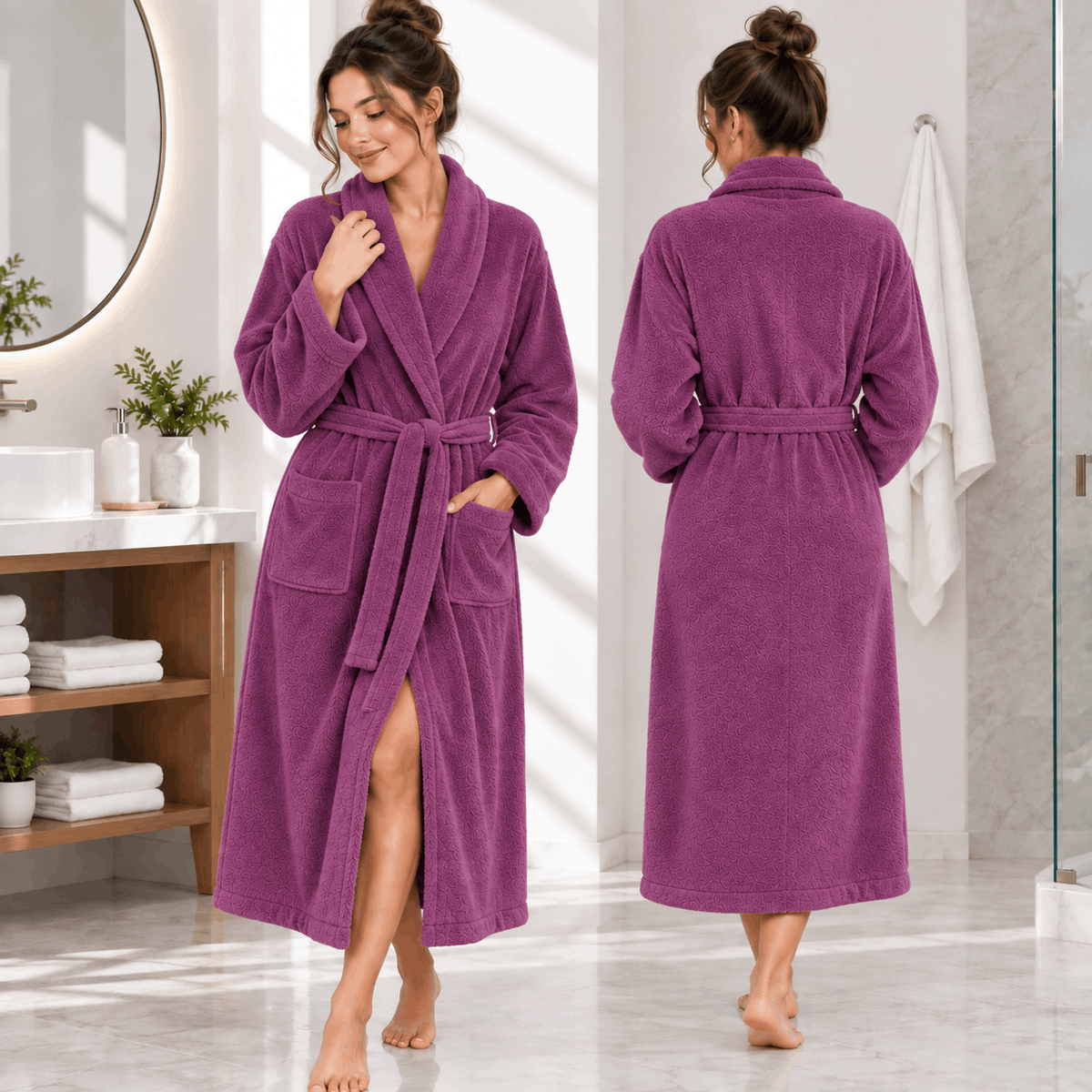 Purple / uk(One size)