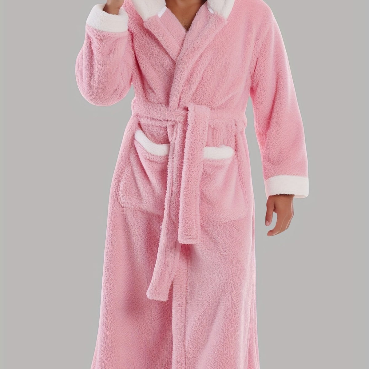 Pink - Hooded / One-size Image