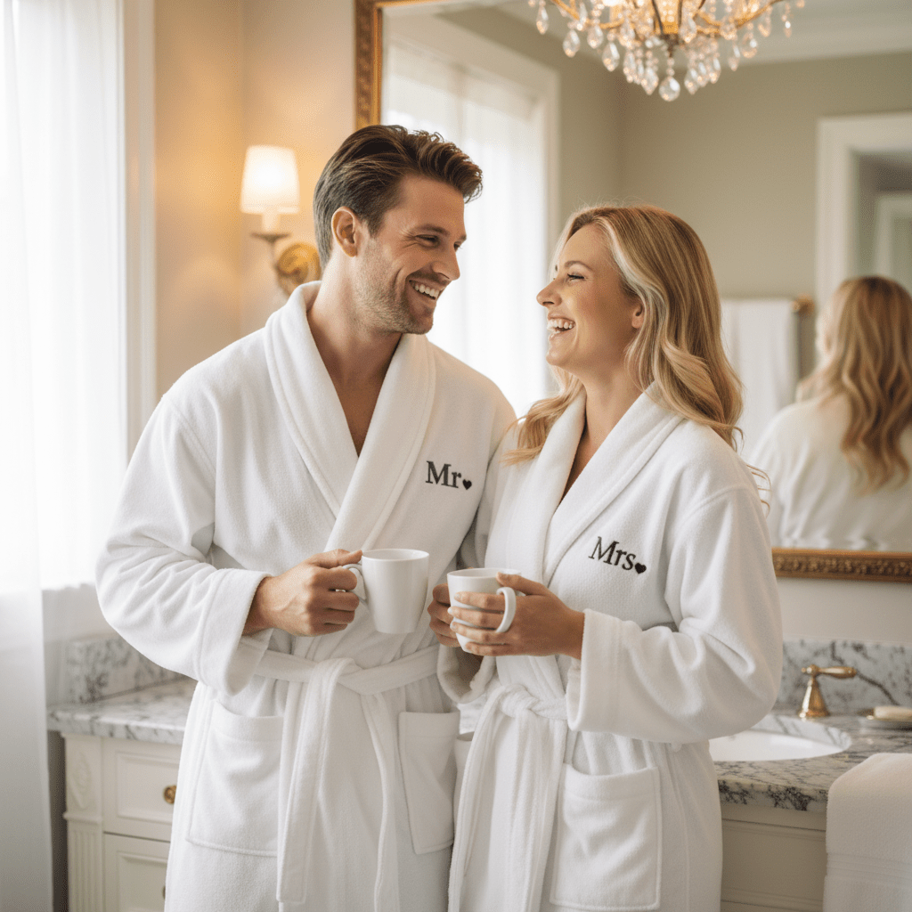 Unisex bathrobe