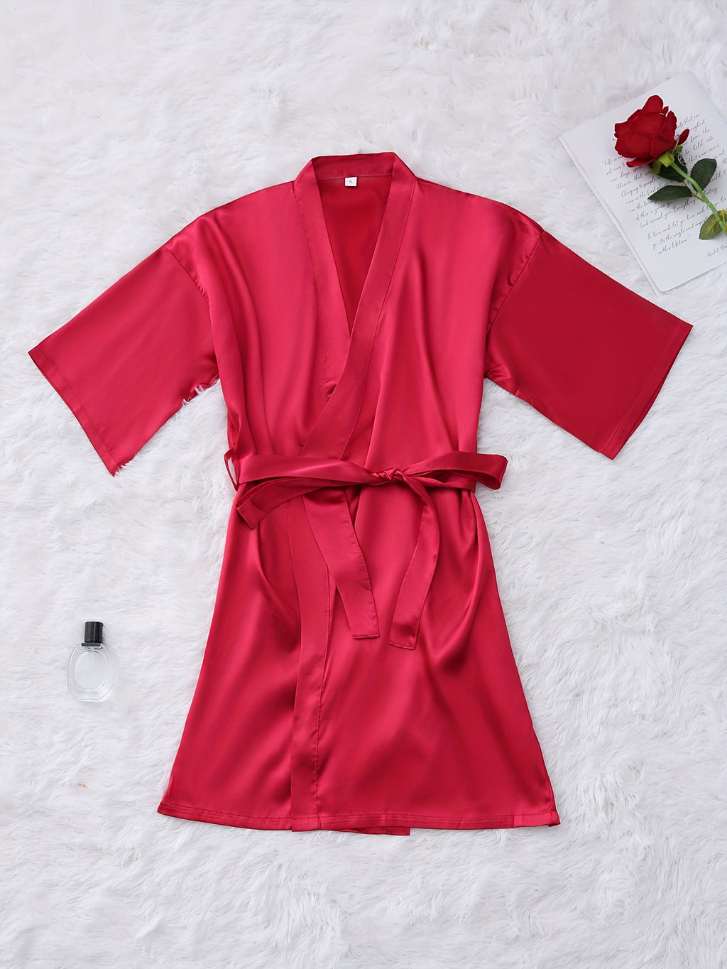 Women's short dressing gown