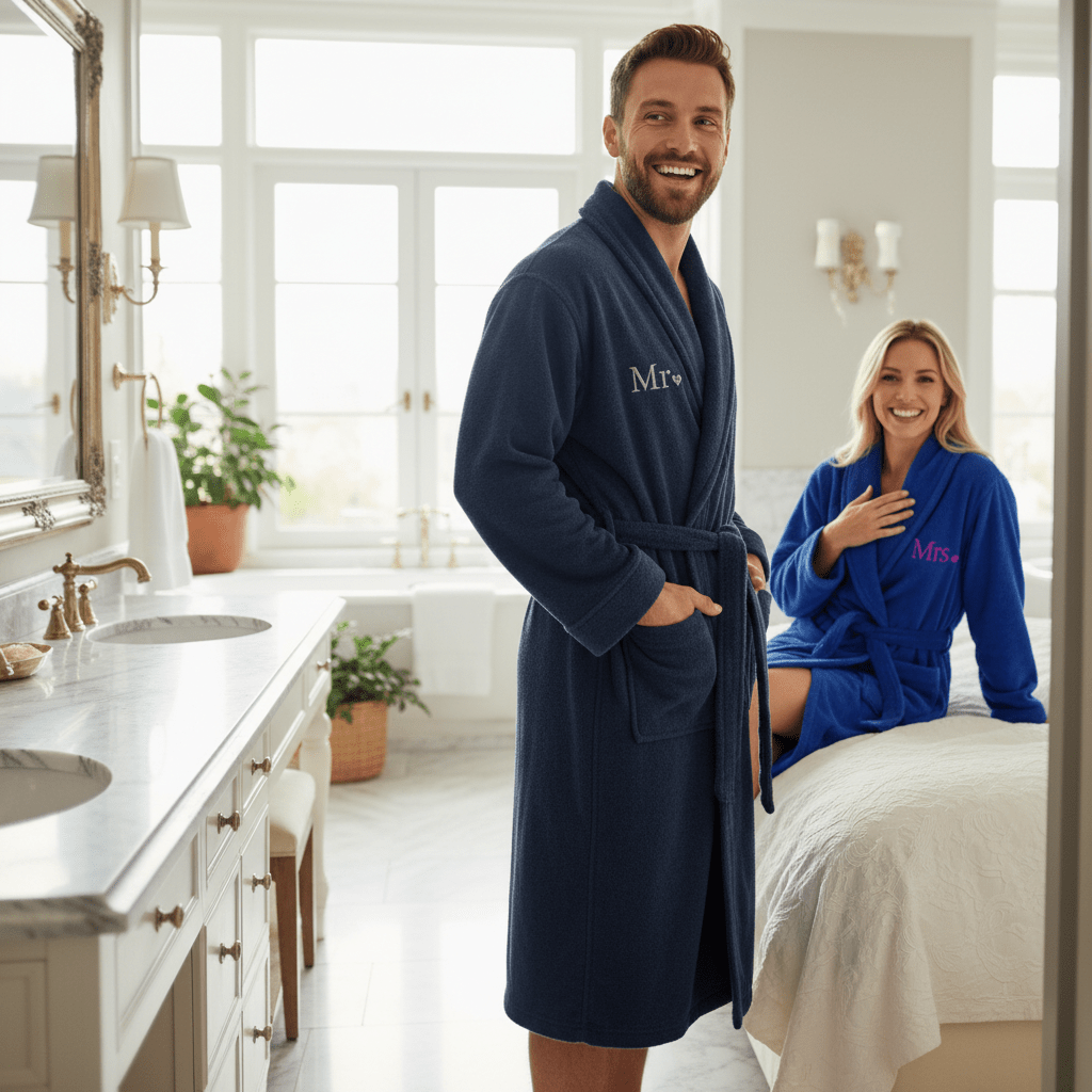 Unisex bathrobe