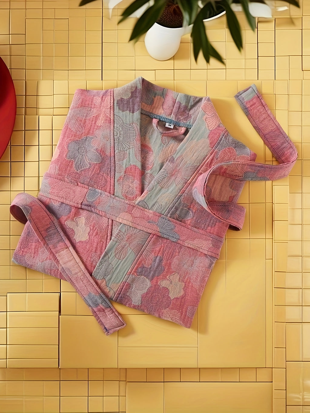 Unisex bathrobe spa style