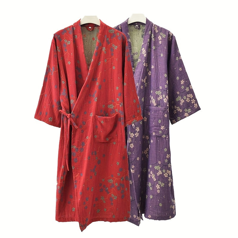 Women's bathrobe, lightweight