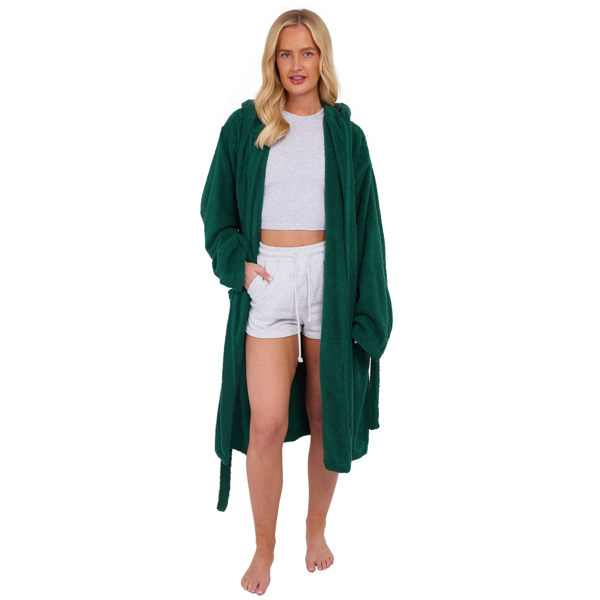Unisex terry towelling bathrobe, luxury