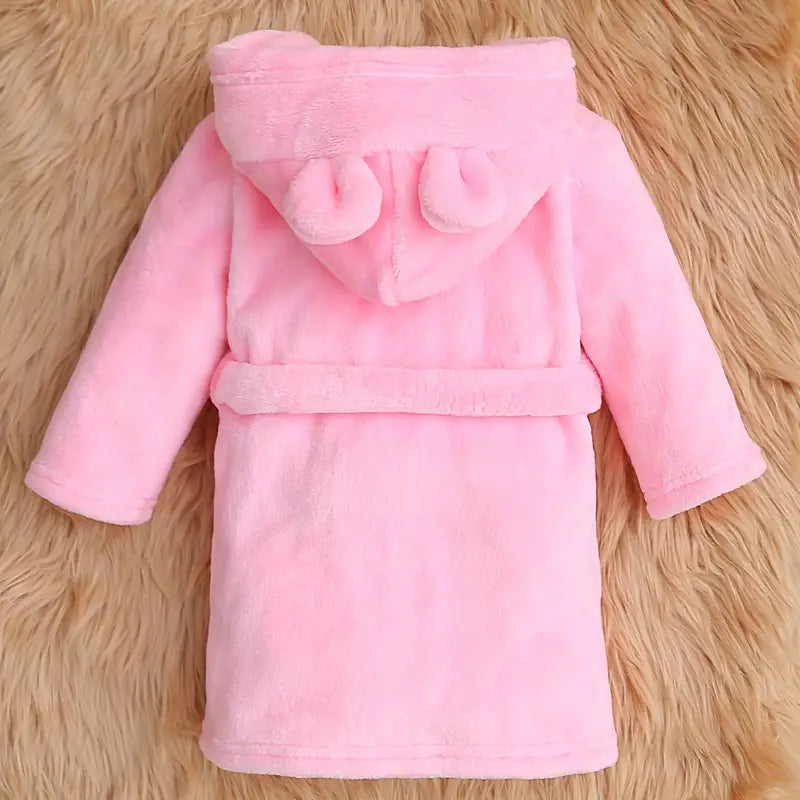 Peignoir de Bain Enfant Fille avec Oreilles — photo 2