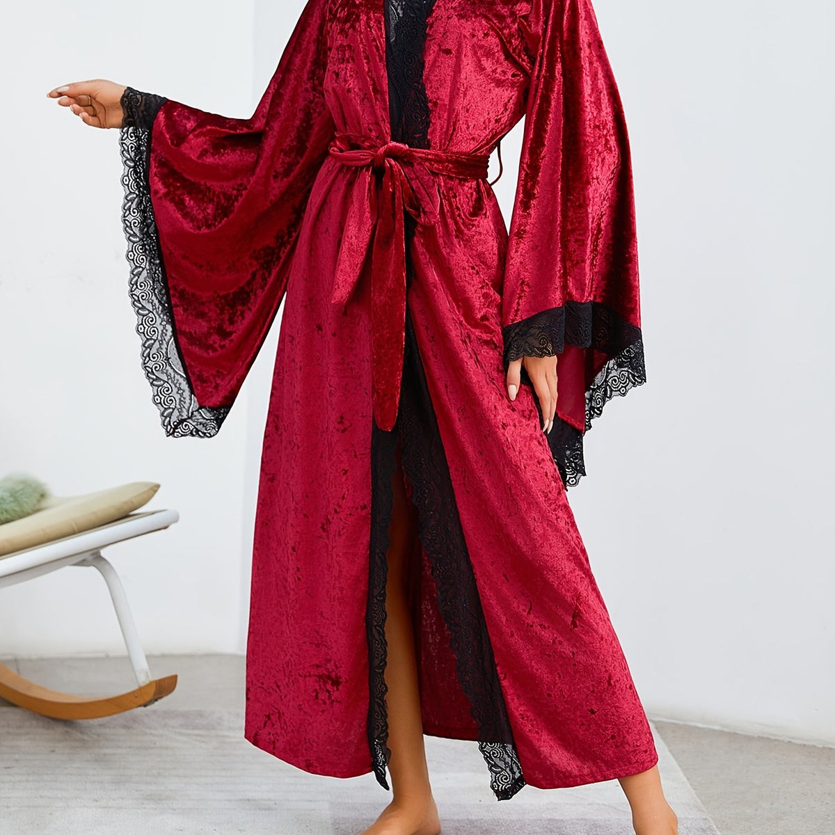 Burgundy / UK 8 Image