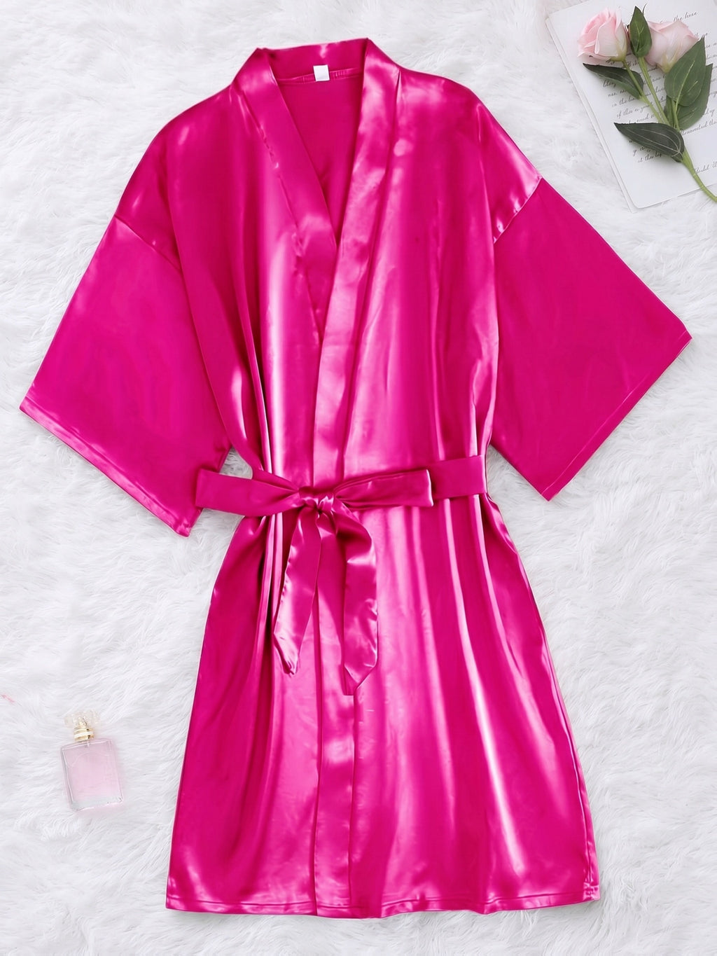 Women's short dressing gown
