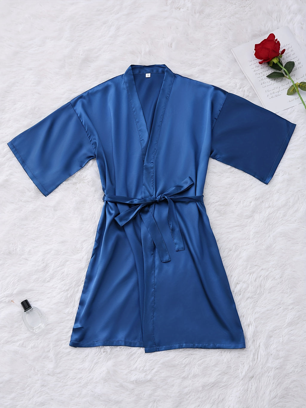 Women's short dressing gown