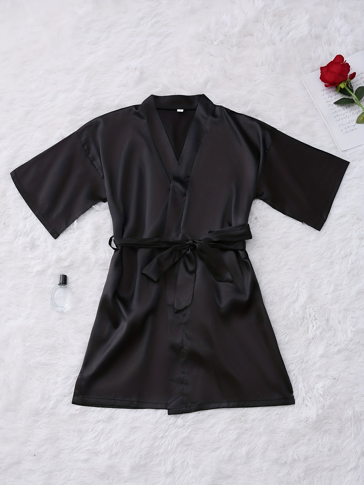 Women's short dressing gown