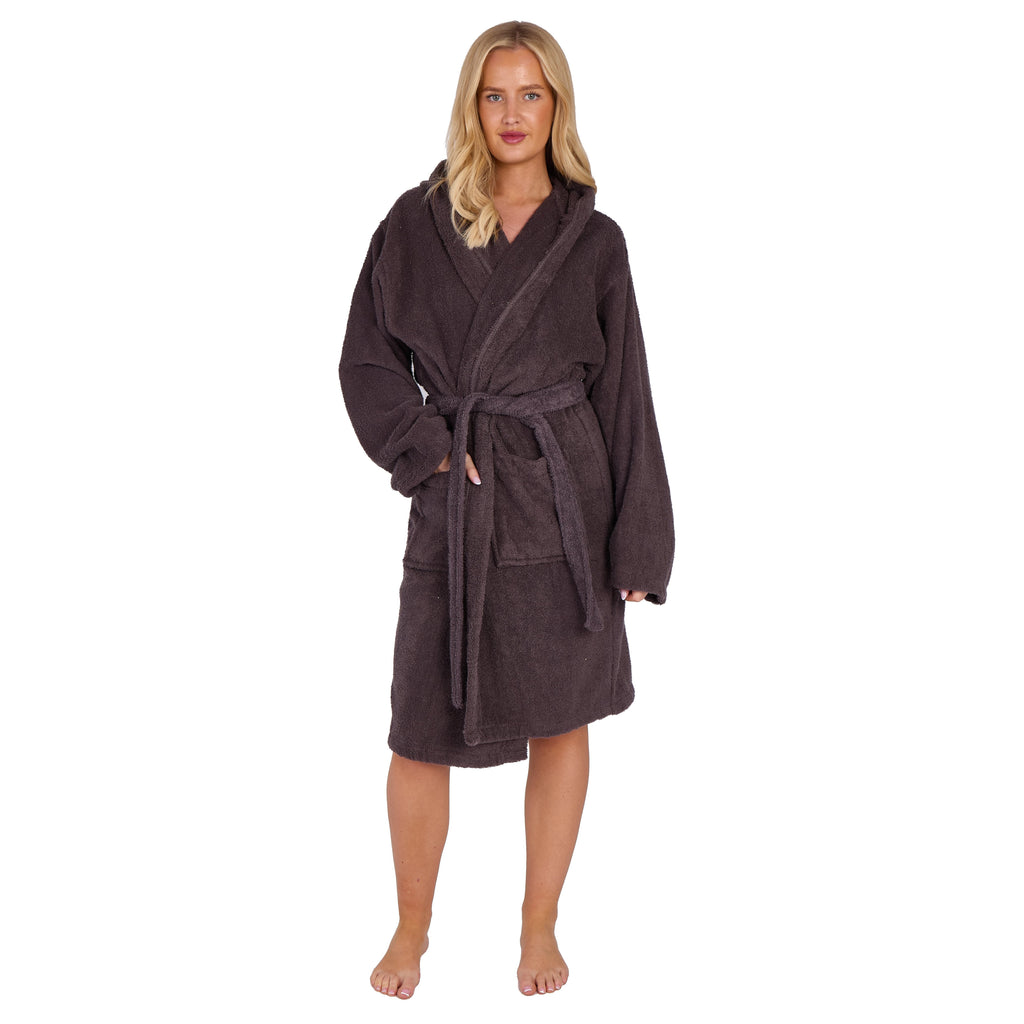 Unisex terry towelling bathrobe, luxury