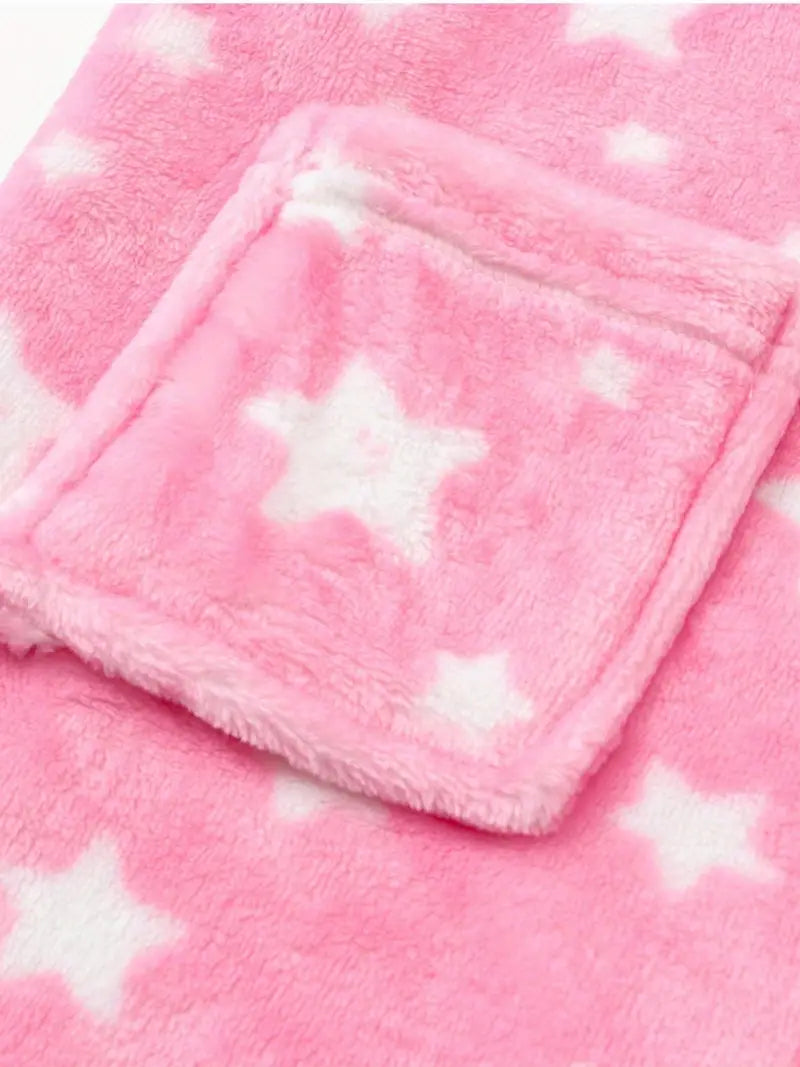 Peignoir de Bain Enfant en Polaire Chaud — photo 8