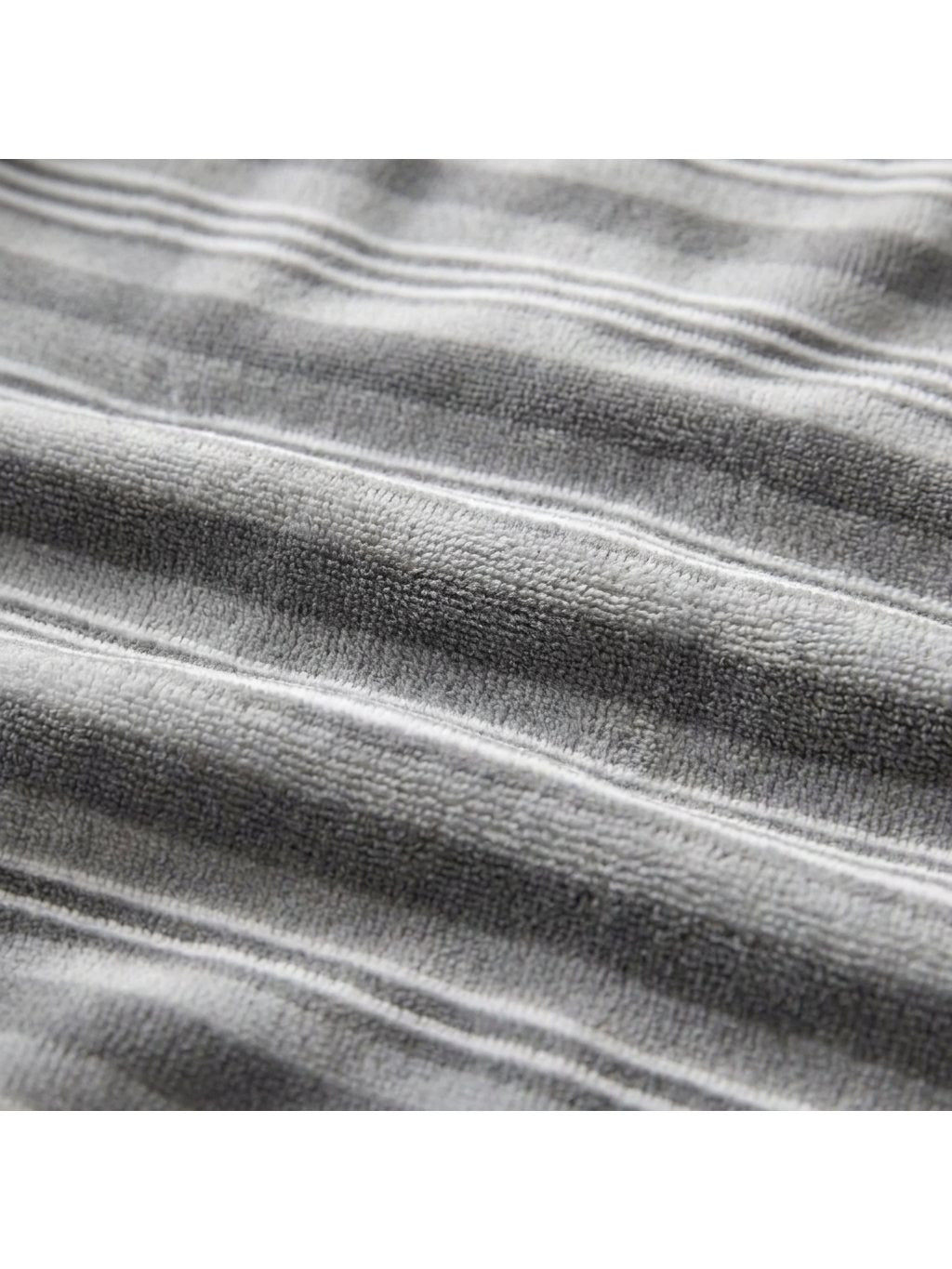 Men's striped bathrobe