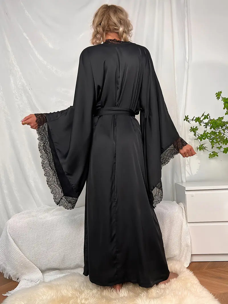 Kimono Femme Élégance Satinée — photo 5